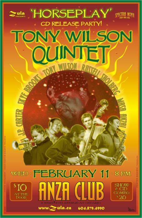 Tony Wilson Quintet CD Release -- 2.11.04 -- ANZA Club