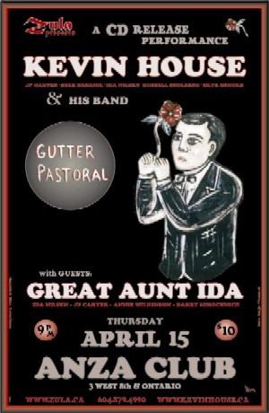 Kevin House & His Band plus Great Aunt Ida -- 4.15.04 -- ANZA Club