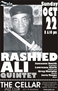 Rashied Ali Quintet -- 10.22.06 -- Cellar Jazz Club