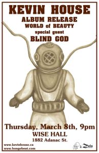 Kevin House CD Release with Blind God -- 3.8.07 -- WISE Hall