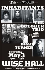 Inhabitants / October Trio w/ Brad Turner -- 5.3.07 -- WISE Hall