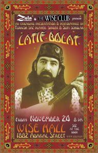 Latif Bolat -- 11.24.06 -- WISE Hall