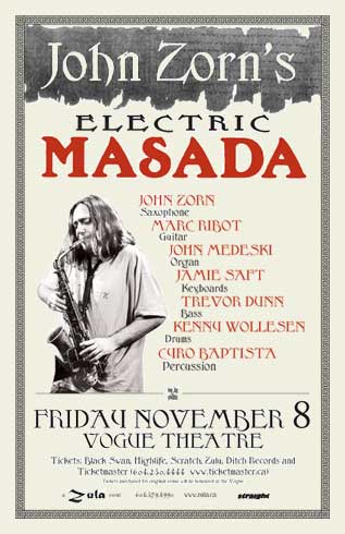 Electric Masada 11.08.2002 at Vogue Theatre